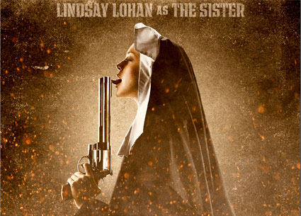 Lindsay Lohan, Machete Poster Lindsay Lohan, Machete Poster